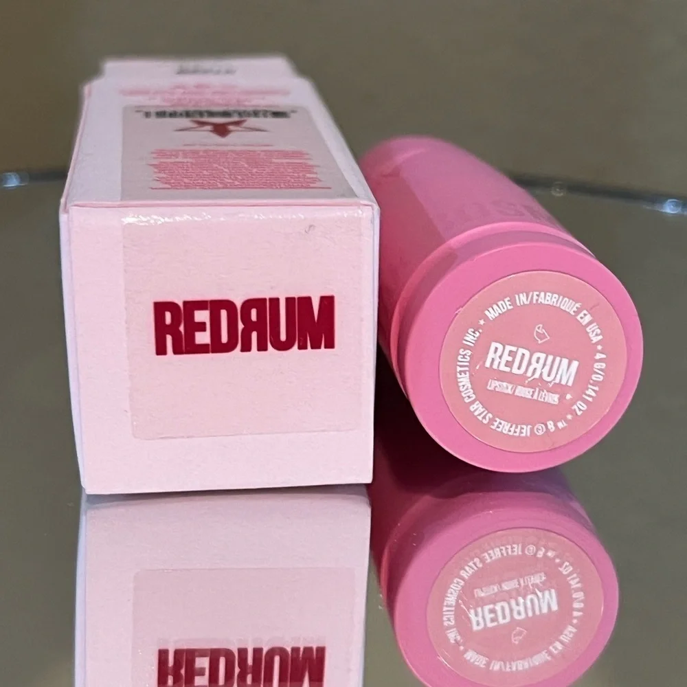 Jeffree Star Velvet Trap lipstick in color Redrum. New!